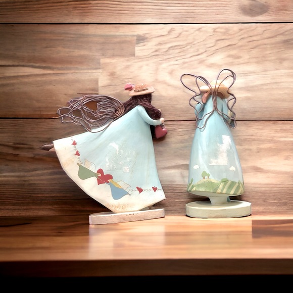 Vintage COUNTRY GATHERINGS RUSS ANGEL FIGURES - Picture 3 of 3